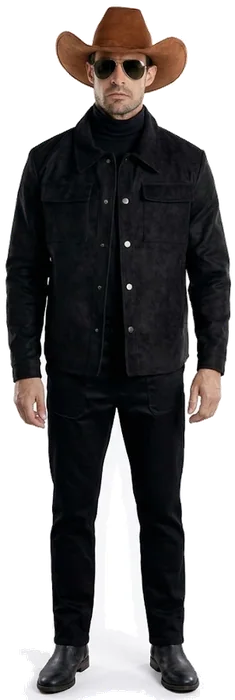 Chamarra 261101, Negro