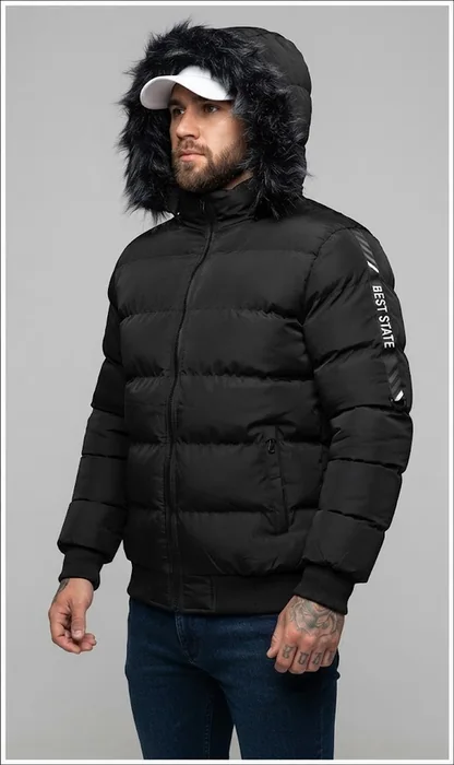 Chamarra AJK709, Negro