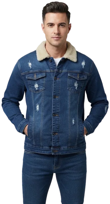 Chamarra RS23-015, Azul