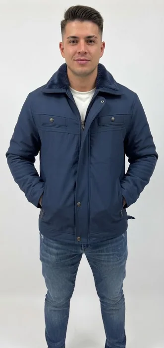 Chamarra AJK-654, Azul marino