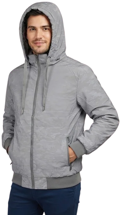 Chamarra reflectiva RS7-100, Gris reflejante