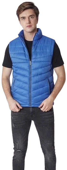 Chaleco Chaleco Sin Gorro, Azul rey