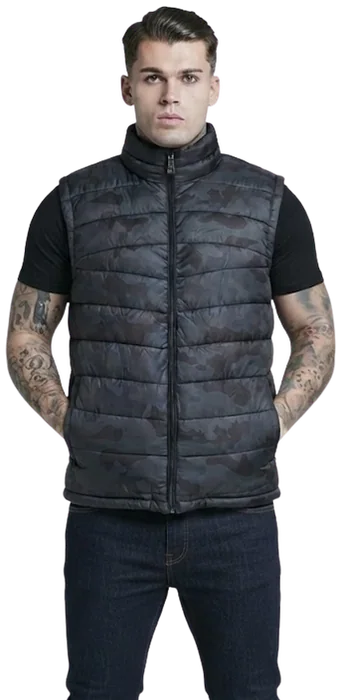 Chaleco 002, Gris camuflado