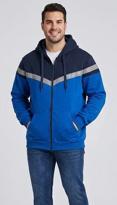 Sudadera RS7-123,124, Azul rey/Azul marino