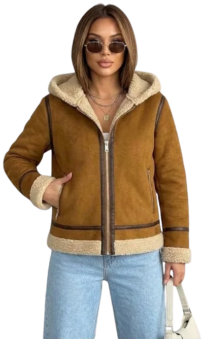 Chamarra G251616Y, Camel
