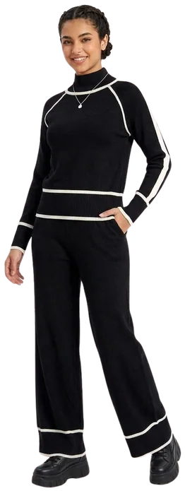 Conjunto tejido 1031, Negro