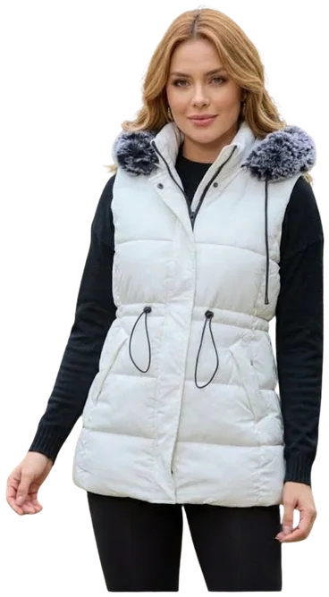 Chaleco BHI-240645V, Blanco