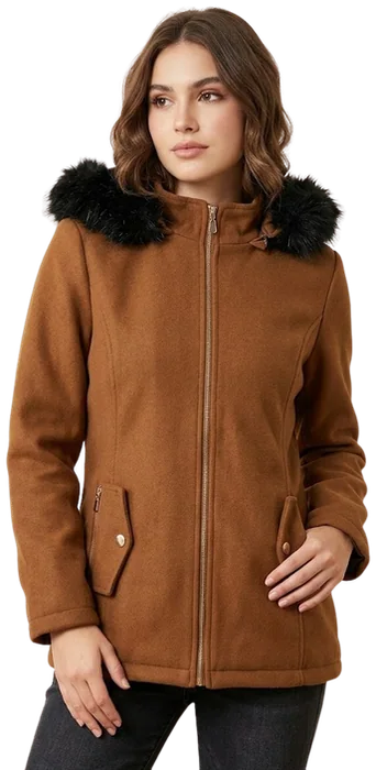 Abrigo YL2103-A, Camel