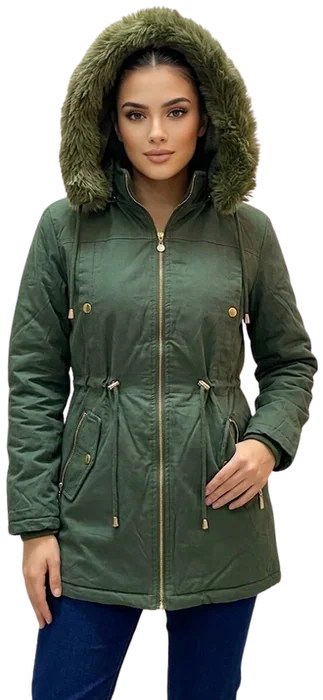 Parka RS23-008, Verde olivo
