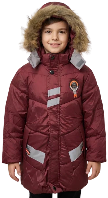 Parka Chamarra Authentic Niño, Vino