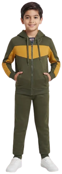 Conjunto deportivo Jgo Pants Salo, Verde olivo/Mostaza