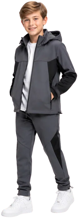 Conjunto deportivo Jgo Pants Cocabella Adrian, Gris oscuro/Negro