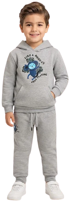 Conjunto deportivo Pants Bebe, Gris