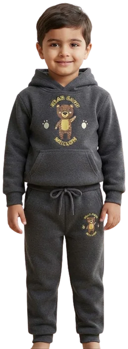 Conjunto deportivo Pants Bebe, Gris oscuro