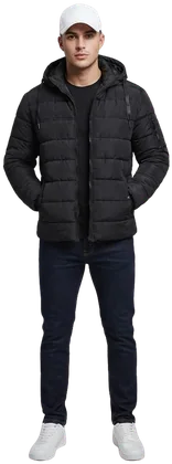 Chamarra IMP, Negro