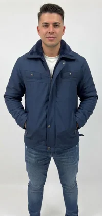 Chamarra AJK-654, Azul marino