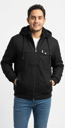 Chamarra AJK-651, Negro