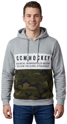 Sudadera Be Good, Gris/Camuflaje