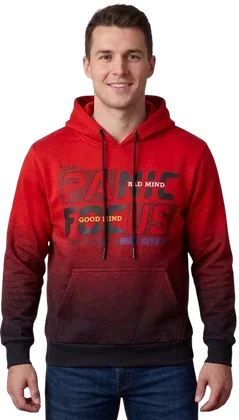 Sudadera Be Good, Rojo