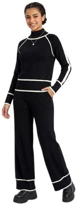 Conjunto tejido 1031, Negro
