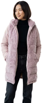 Abrigo BHI-240650, Rosa palo