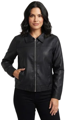 Chamarra 3JA8517-1, Negro