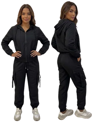 Conjunto deportivo 1AK7610, Negro