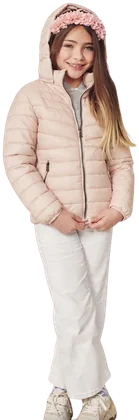 Chamarra 1AK6682, Rosa palo