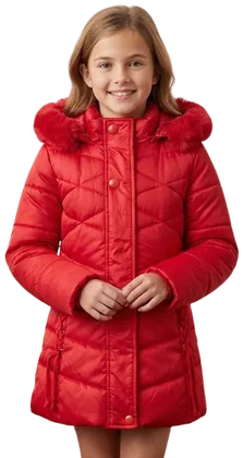Abrigo BHI2555120, Rojo