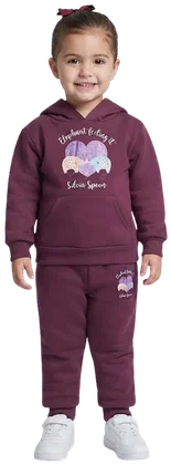 Conjunto deportivo Pants Bebe, Ciruela