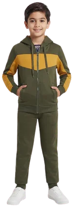 Conjunto deportivo Jgo Pants Salo, Verde olivo/Mostaza